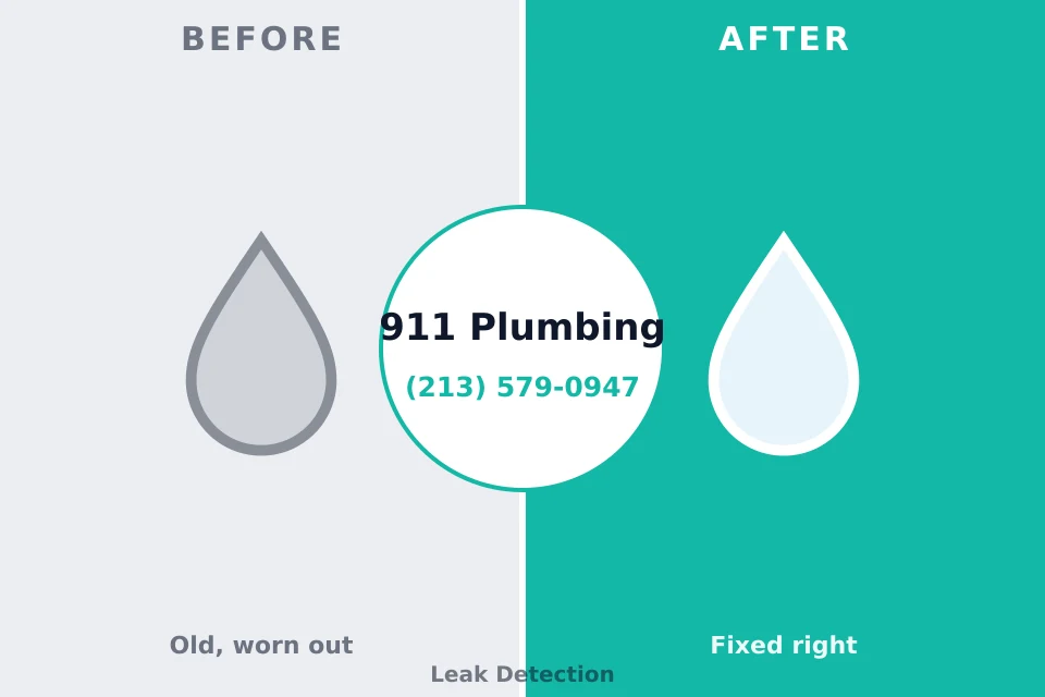Before and after: plumbing repair Fort Benton, MT